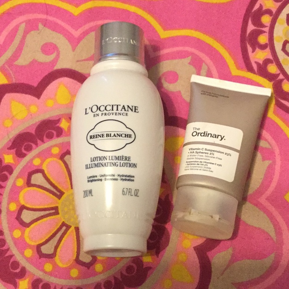 Loccitane illuminating lotion (toner)